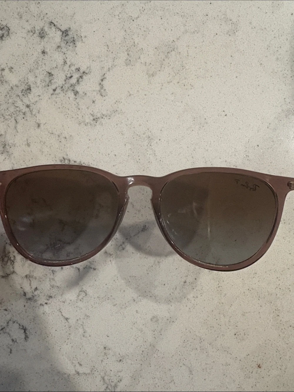 Ray-Ban ERIKA Dark Brown Sunglasses with Case